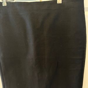 J.Crew Black Pencil Skirt